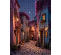 Beautiful Community Jigsaw Puzzle 6000 Piece, Puzzles for Adults 6000, The Impossible Challenge, Jigsaw Puzzle Games Classic Educational, Wooden Puzzles, for Home Wall Decoration Gift FNKL1-1035