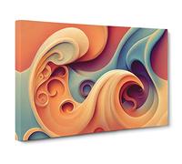 Beautiful Coral Reef Art Vol.3 Canvas Print | Gallery Wrapped 30mm Frame Wall Art | 30x20 inches | Ready to Hang | Abstract Picture | Living Room Bedroom Lounge Office
