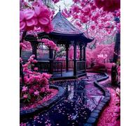 Beautiful Courtyard 1500 Piece Jigsaw Puzzles For Adults, Fun Challenging & Brainteasing 1500 piece Adult jigsaw puzzle, Impossible puzzles, Gift for Men/Women, Finished Size is 87x57cm