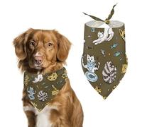 Beautiful Cute Cats Dog Bandanas Puppy Cat Kerchief Scarf Pet Triangle Bandana for Christmas