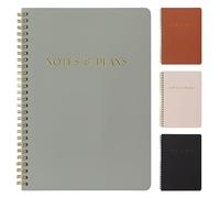 Beautiful Daily Planner And Notebook With Hourly Schedule - Aesthetic Spiral To do List Notepad to Easily Organize Your Tasks And Appointments - Stylish Book And School Or Office Supplies For Women