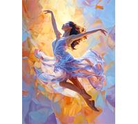 Beautiful Dancer 100 Piece Jigsaw Puzzles For Adults, Fun Challenging & Brainteasing 100 piece Adult jigsaw puzzle, Impossible puzzles, Gift for Men/Women, Finished Size is 40x28cm