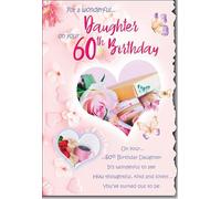 Beautiful Daughter 60th birthday card