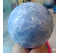 Beautiful Day Bluestone Ball Crystal Home Office Decoration Craft Gifts Ornaments Ornaments (Size : 60-65mm)