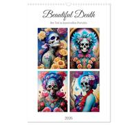 Beautiful Death UK-Version (Wall Calendar 2026 DIN A3 Portrait), CALVENDO 12 Month Wall Calendar