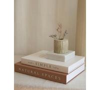 Beautiful Decorative Books - Set of 2 Boxes Enhance Your Coffee Table, Bookshelf or Mantel Shelf Decor - Aesthetic Fake/Faux Books for Modern Home Decoration, Photo Storage and as a Keepsake Box