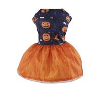 Beautiful Dog Skirt for Small Large Dogs Halloween Dress for Pet Dog Pumpkin Skull Two-legged Jumper Clothing Pet Costume