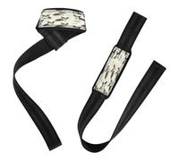 Beautiful Dogs Pattern Boston Terrier Lifting Wrist Straps 26" Power Workouts Deadlift Straps for Weightlifting, Bodybuilding, Powerlifting, Strength Training