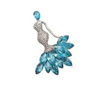 Beautiful Double Purpose Merman Brooch Can Be Worn As Pendant or Lapel Pin Women Coat Dress Accessory Coat Outerwear Accessories