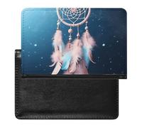 Beautiful Dreamcatcher Passport Holder & Travel Wallet Passport Cover Protector Essentials with Credit Card Slots