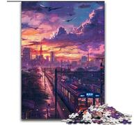 Beautiful Dreamy Scenery Jigsaw Puzzles for Teenagers 1000 Piece Puzzle, Challenging Game And Family Play Parent-child Interaction (26x38cm)