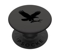 Beautiful Eagle Mother Flying with Tree Branch Nature Bird PopSockets Adhesive PopGrip