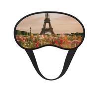 Beautiful Eiffel Tower Paris Print Adjustable Eye Cover for Sleeping, Comfortable, Pressure-Free and Breathable Sleeping Masks
