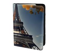 Beautiful Eiffel Tower Paris Printing Passport Holder, Travel Essentials,Card And Passport Anti Theft Wallet,Sized To Fit All Standard Passports