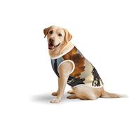 Beautiful Eiffel Tower Parisprint Large Pets Vest Travel Breathable Soft Sleeveless Tank Top Lightweight T-Shirt