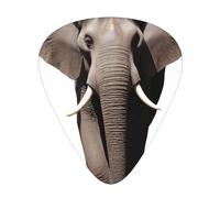 Beautiful elephant Printed pick set - 12 pieces, thin, medium and thick guitar picks, suitable for guitar, bass, electric guitar and ukulele