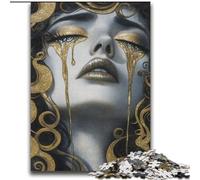 Beautiful Face of The Goddess 2000 Piece Jigsaw Puzzles, Decompressing Intellectual Educational Toy Educational Game for Birthday, Chrismas (70x100cm)