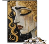 Beautiful Face of The Goddess Adult Jigsaws 1000 Pieces Difficult, Challenging Game And Family Play Parent-child Interaction (50x75cm)