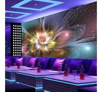Beautiful Fantasy Colourful Flowers Ktv Boxes 3D Wallpaper Luxury Silk Study Dining Feature Sofa Grey Bedroom Living Room Tv Decorative Wall-250cm×170cm