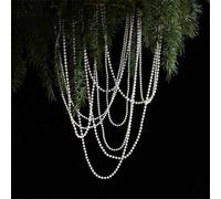 Beautiful Faux For PEARL Bead Strands for Weddings, Parties, and Creative Projects (Beige 8mm 5M)
