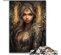 Beautiful Female Dark Angel 1000 Pieces Jigsaw Puzzles For Teens And Adults, Family Game Stress Reliever Difficult Challenge Great Gifts And Toys (26x38cm)