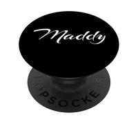 Beautiful Feminine Maddy Handwritten Font PopSockets Adhesive PopGrip