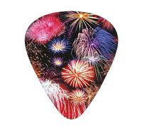 Beautiful Fireworks Guitar Paddle 12 Pack Guitar Pickup Suitable For Playing Acoustic Guitars, Electric Guitars, Etc.