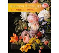 Beautiful Floral Art Coloring Book