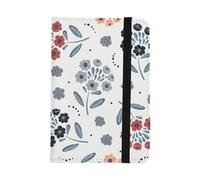Beautiful Flower and Leaf Passport Holder, Pu Leather Passport Case, Travel Essentials, Cruise Accessories, Holiday Ducument Holder for Passports Tickets Money Boarding Passes, ID Card Cover