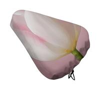 Beautiful Flower Bike Seat Rain Cover Waterproof Dustproof Bikes Saddle Cushion Soft Bicycle Seat Pad Covers with Drawstring for Men Women