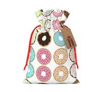 Beautiful Flower Cake Printed Drawstring Gift Bags,Various Sizes, Bulk Plastic Packaging Bags