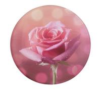 Beautiful Flower Images Fridge Magnets, 1 PCS Refrigerator Glass Sticker Kitchen Decor, Strong Magnetic Refrigerator Magnets for Notes, Photos, Shopping List, 1.6 Inch