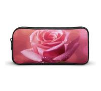 Beautiful Flower Images Pencil Case Large Capacity, Minimalist Pencil Pouch, Lightweight & Durable Small Storage Bag for Office Supplies Organizer
