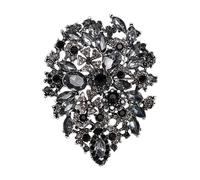 Beautiful Flower Pins Metal Brooches Fun Jewelry Unique Badges Alloy Texture Suitable for Daily Party and Everyday Use Evening Brooch