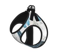 Beautiful Flower Print Adjustable Harness Leash Set For Cats And Dogs, Soft Breathable Kitten Puppy Mesh Vest With Reflective Design, Escape-Proof Lead For Small Pets Walking Training