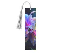 Beautiful Flower Printed Metal Bookmarks S - Gray Lightweight Aluminium Book Marker for Books, Journals & Gifts, Ideal Book Lovers, Holiday Decor & Crafts