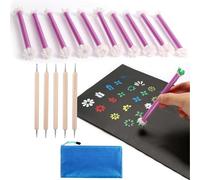 Beautiful Flower Shaped Stamps for Children Painting Fun Includes Assorted Designs for Small Artists and Imaginative Minds Safe Kids Craft Tools