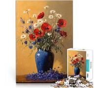 Beautiful Flower1000 Piece Adult Puzzles Help the brain exercise addictive toys to cultivate patience Gifts Ideas 38x26cm