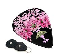 Beautiful Flowers Guitar Plectrum 6-Piece Set For Acoustic Guitar, Electric Guitar, Bass, Ukulele - Thin, Medium And Thick