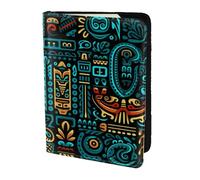 Beautiful flowers Travel Passport Holder Cover Wallet Leather Case Travel Essentials Luggage Accessories, Abstract Graffiti, One Size, Contemporary