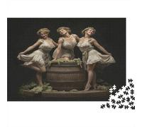 Beautiful French Maid Rätsel Für Erwachsene |Crushing Grapes| 1000pcs (75x50cm) Puzzles Lernspiele Home Decor Puzzles