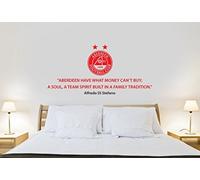 Beautiful Game Aberdeen Football Club Official Di Stefano Quote Wall Sticker Decal Mural Vinyl (120cm x 40cm)