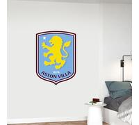 Beautiful Game Aston Villa Football Club Crest Wall Sticker (120cm height x 80cm width)