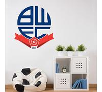 Beautiful Game Bolton Wanderers Football Club Official Crest Wall Sticker (90cm height x 85cm width)