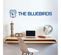Beautiful Game Cardiff City Football Club Blue Birds & Crest Wall Sticker Badge Logo Decal Set Vinyl Poster Print (120cm x 30cm)