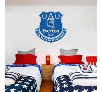 Beautiful Game Everton Football Club Official Crest Wall Mural Sticker (120cm)