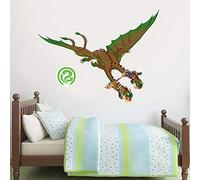 Beautiful Game How To Train Your Dragon Wall Art - Ruffnut & Tuffnut + Barf & Belch Set Wall Vinyl Art Decal Sticker (60 x 45)