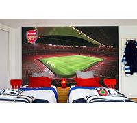 Beautiful Game Official Arsenal Football Club Emirates Stadium Full Wall Mural Sticker Decal Vinyl Poster Print (2m Height x 2m Width)