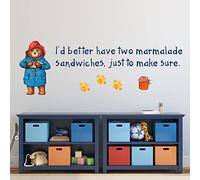 Beautiful Game Paddington Bear Wall Sticker - Paddington Marmalade Quote 004 Kids Wall Art Vinyl Decal Bedroom Mural (120cm width x 40cm height)