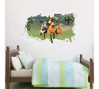 Beautiful Game Spirit Riding Free - Group Broken Wall Mural Vinyl Art Decal Sticker (60cm)
